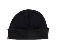 Turtle Doves 100% Recycled Cashmere Beanie Classic Black
