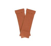 Turtle Doves 100% Recycled Cashmere Fingerless Gloves Russet