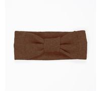 Turtle Doves 100% Recycled Cashmere Headband (Chocolate)