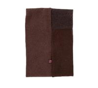 Turtle Doves 100% Recycled Cashmere Neckwarmer, Block Brown, Onesize
