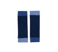 Turtle Doves 100% Recycled Cashmere Wrist Warmers (Blue Mix)