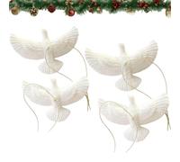 Turtle Doves Christmas Tree Decoration,Christmas Ornaments for the Home,Turtle Doves Home Alone,Xmas Tree Hanging Decor & Home Decoration for Friends (4)