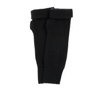 Turtle Doves Mens 100% Recycled Cashmere Fingerless Gloves (Black)
