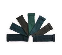Turtle Doves Mens 100% Recycled Cashmere Fingerless Gloves, Green, Oneszie