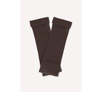 Turtle Doves Men's Cashmere Fingerless Gloves in Brown Turtle Doves Brown One Size