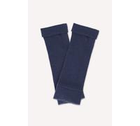 Turtle Doves Men's Cashmere Fingerless Gloves in Mid Navy Turtle Doves Mid Navy One Size