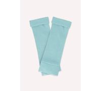 Turtle Doves Women's Cashmere Fingerless Gloves in Aqua Turtle Doves Aqua One Size