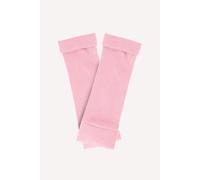 Turtle Doves Women's Cashmere Fingerless Gloves in Light Pink Turtle Doves Light Pink One Size