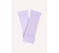 Turtle Doves Women's Cashmere Fingerless Gloves in Lilac Turtle Doves Lilac One Size