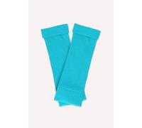 Turtle Doves Women's Cashmere Fingerless Gloves in Turquoise Turtle Doves Turquoise One Size