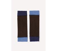 Turtle Doves Women's Cashmere Wrist Warmers in Dark Brown Turtle Doves Dark Brown One Size