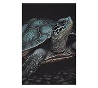 Turtle Drawn Artistic Jigsaw Puzzle for Adults, 1000 PCS | Fresh-start puzzle gift: quiet evening activity alone or together.