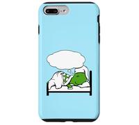 Turtle Dreaming Bubble Sleeping Hat Bed Good Tired Night Fun Case for iPhone 7 Plus/8 Plus