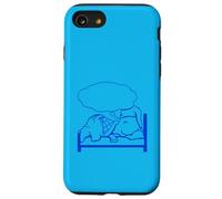 Turtle Dreaming Bubble Sleeping Hat Bed Good Tired Night Fun Case for iPhone SE (2020) / 7 / 8