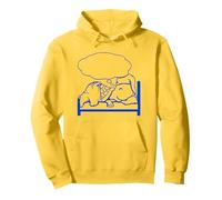 Turtle Dreaming Bubble Sleeping Hat Bed Good Tired Night Fun Pullover Hoodie