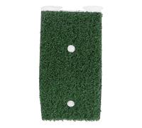 Turtle Drying Platform with Simulated Lawn and Climbing Ladder, Green Pp Material Reptile Basking Ramp Featuring Nonslip Design and Easy to Climb Structure for Aquarium