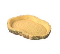 Turtle Feeding Dishes - Funny Pet, Portable Feeder, Pets Feediing Bowl, Durable Material Compact Size Safe Edges | Suitable Ideal Turtles Iguana Gecko Snake Small Reptile Household Care Accessory