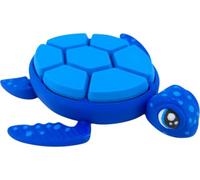 Turtle Fidget Clickers - Desktop and Keychains - Sensory Figures, Mechanical Keys - Autism, ADHD, Stress, Anxiety Relief (Blueberry)