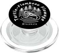 Turtle Flambeau Flowage Wisconsin PopSockets PopGrip for MagSafe