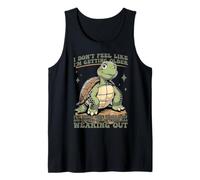 Turtle Funny Warranty Joke Aging Humor Not Feeling Older Tank Top