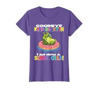 Turtle Goodbye Kindergarten I Am A Schoolchild Now! T-Shirt