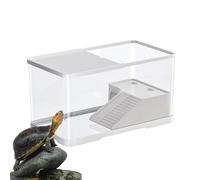 Turtle Habitat - Aquatic Turtle Aquarium with solar place, aquarium tank specially designed for small reptiles and pet turtles