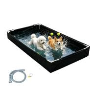 Turtle Habitat Box Foldable Portable Pet Bathtub Pool