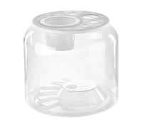 Turtle Habitat: Large Transparent Aquarium for Turtles, Spacious House for Turtles, Hollow Plant Basket | Long Lasting Creatives, Modern Design, Plant Basket, Ta Fence