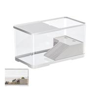 Turtle Habitat - Water Turtle Aquarium, Water Turtle Setup | Reptile Tank with Sun , Habitat for Turtle Aquariums, Turtle Tanks for Small Reptiles, What