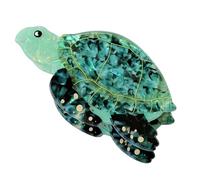 Turtle Hair Clip, Resilient And Tough, 9x3.4x4.6cm, Cute Beach Anti-slip Acetate, Hair Claw Clips, Sophisticated Design, For Women Girls Daily Party Birthday Holiday Valentine's Day