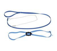 Turtle Harness Leash Adjustable | Skin Friendly Pet Harness for Turtles/Lizards | Outdoor Reptile Leash with Finger Loop | Soft Polyester & Fleece Material (S(approx. 283 X 180mm / 11.14 X 7.09in))