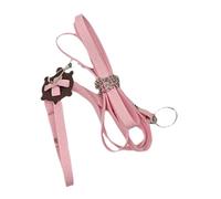 Turtle Harness Leashes - Adjustable Leather Rope, PU Outdoor Strap | Soft Chest Walking Collar, Color Lead Harness, for Tortoise Gecko Reptile Pet Training