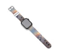 Turtle Hatchlings Crawling on The Beach Sports Silicone Watch Band Quick Release Waterproof Replacement Strap Compatible with IWatch 42mm/44mm