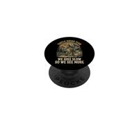 Turtle Hiking Team We Hike Slow So We See More PopSockets Adhesive PopGrip