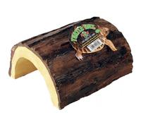 Turtle hut aquarium decoration ceramic bark Zoomed