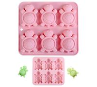 Turtle Ice Mold, Silicone Tray, Flexible Non-Stick Design with Easy Demoulding, Build Dishwasher Safe Stackable Form, Ice Tool for Candy Pudding Bartending Wine Coffee Home Entertaining
