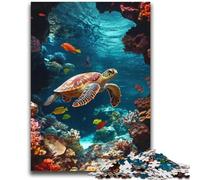 Turtle in The Ocean 2000 Piece Jigsaw Puzzles for Adults & Teens,Challenging Game And Family Play for Is Ideal As A Gift for The Whole Family (70X100cm)