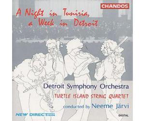 Turtle Island String Quartet A Night In Tunisia, A Week In Detroit (CD) Album