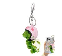 Turtle Keyring, Stuffed Turtle Key, Personalized Keychain Cute Charm Key Removeble Turtle Plush Keyring For Backpack Handbag Decoration