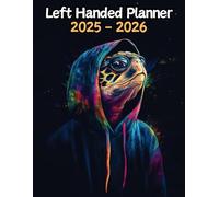 Turtle Left Handed Planner: 2 Year Weekly Sunday to Saturday Calendar | Gift For People Who Love Reptiles, Tortoise Lovers | For Back To School, Office, Work | 8.5 x 11 Inches | v1
