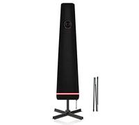 Turtle Life Umbrella Cover, Patio Fade-Resistant Waterproof Dustproof Parasol Covers with Zipper for 7ft to 11ft Outdoor Umbrella, Protective Garden Market Parasol Covers, Large, Black