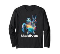Turtle Maldives Long Sleeve T-Shirt