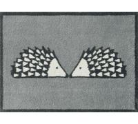 Turtle Mat Kissing Spike Grey Design Scion Living Collection - Super Absorbent barrier mat 60x85cm Multi-Grip back