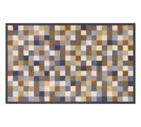 Turtle Mat Neutral Squares 75x120cm, indoor with Multi-Grip backing