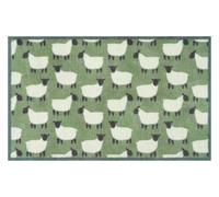 Turtle Mat, Runner, Sheep Flock Green - highly absorbent indoor barrier runner, size 75x120cm