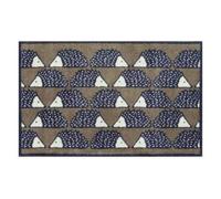 Turtle Mat Runner Spike Hedgehog - Brown - 75x120cm, inside and outside, washable, with multi-grip backing