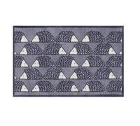 Turtle Mat Runner Spike Hedgehog - Grey - Scion Collection - Highly absorbent Indoor barrier mat with Multi-Grip backing 75x120cm
