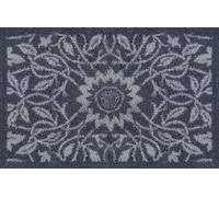 Turtle Mat, St. James Ceiling Grey design from the Morris & Co Collection - Highly absorbent Indoor barrier mat with Multi-Grip backing 40x60cm