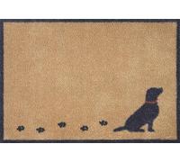 Turtle Mat Walkies 60x85cm, inside and outside, washable, with mulit-grip backing, brown