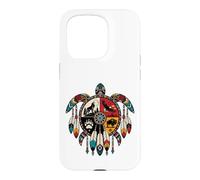 Turtle Medicine Wheel Spirit Indigenous Native Americans Case for iPhone 15 Pro